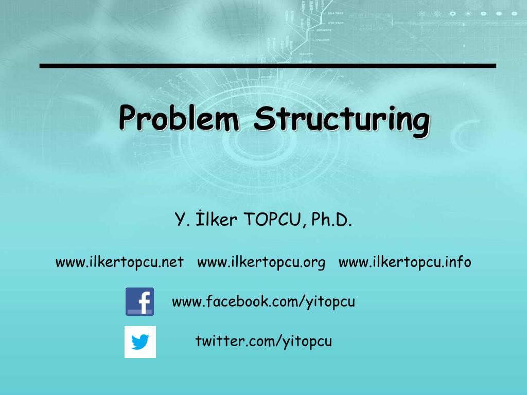 PPT - Effective Problem Structuring for Decision Making: A ...