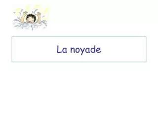 la noyade