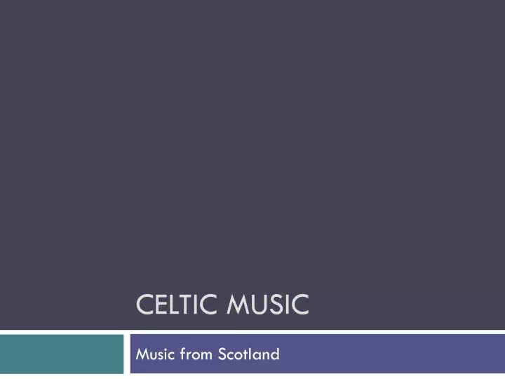 celtic music
