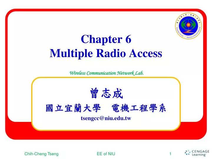 chapter 6 multiple radio access