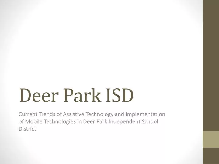 deer park isd