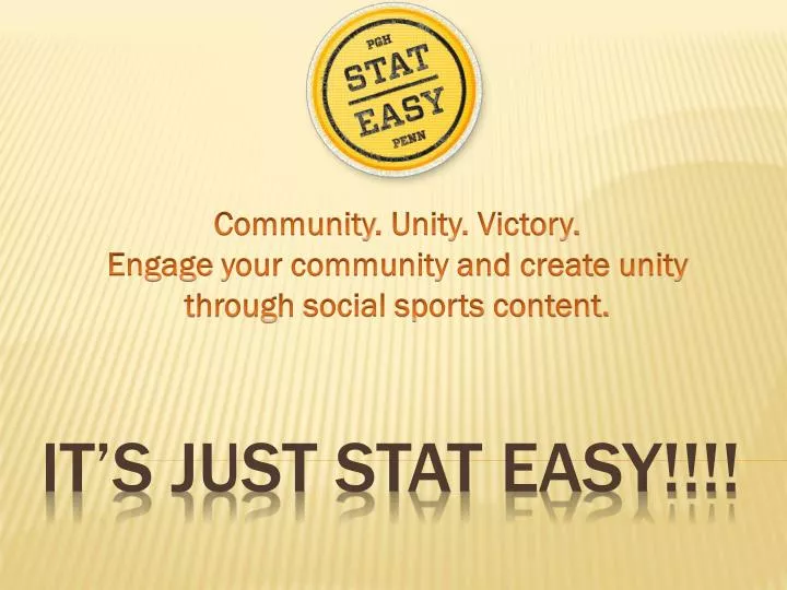 community unity victory engage your community and create unity through social sports content
