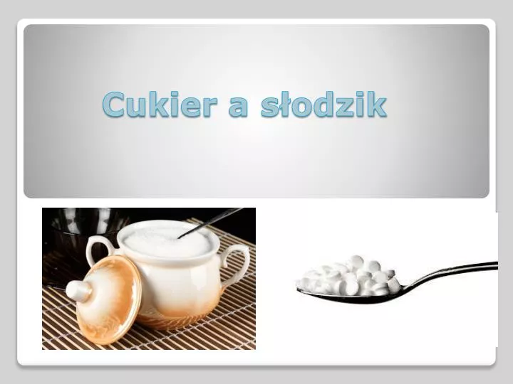 cukier a s odzik