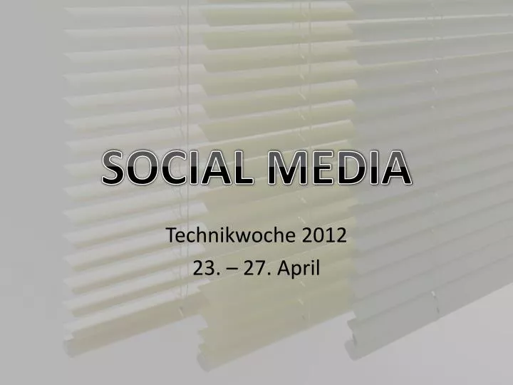 technikwoche 2012 23 27 april