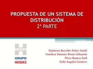 propuesta de un sistema de distribuci n 2 parte