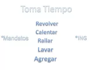 Toma Tiempo