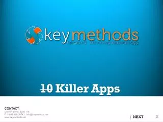 10 Killer Apps