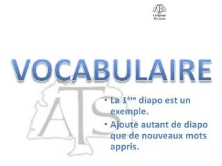 vocabulaire
