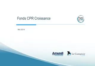 fonds cpr croissance