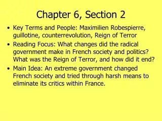 Chapter 6, Section 2