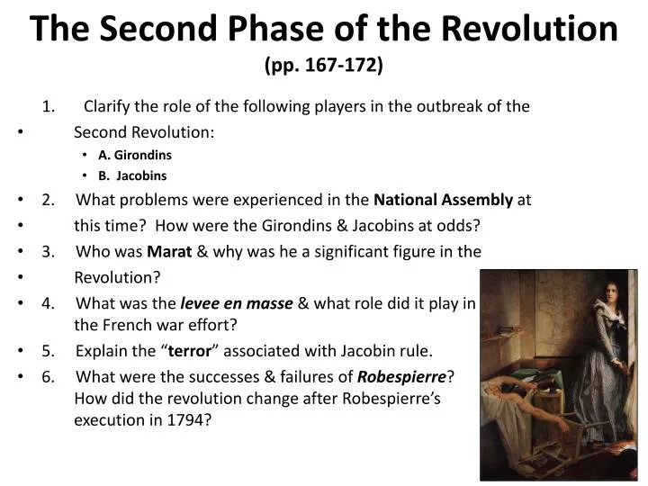 the second phase of the revolution pp 167 172