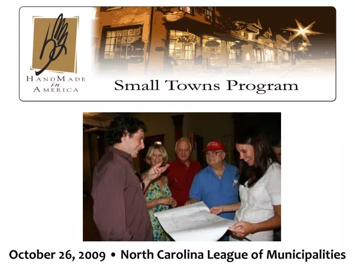 october 26 2009 north carolina league of municipalities