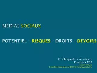 m dias sociaux