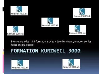 bienvenue des mini formations avec vid o d environ 4 minutes sur les fonctions du logiciel