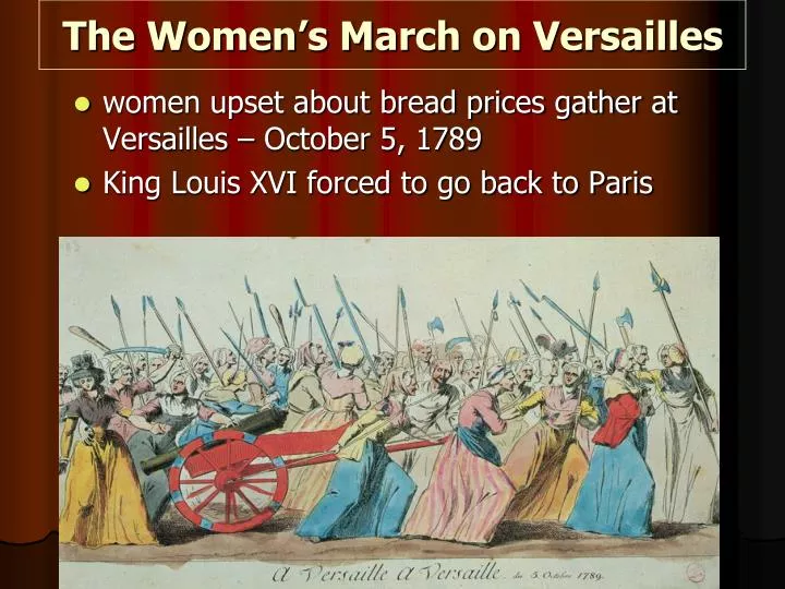 the women s march on versailles