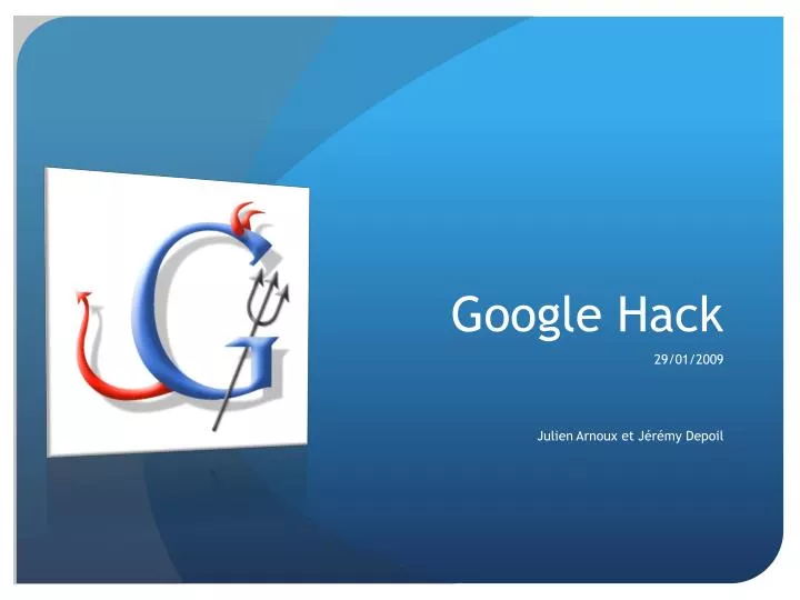 google hack