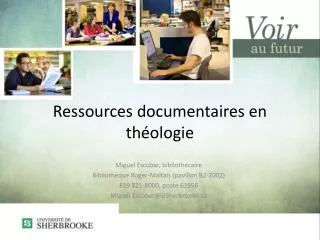 ressources documentaires en th ologie