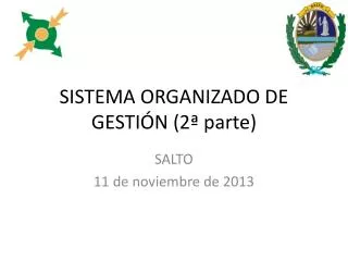 sistema organizado de gesti n 2 parte