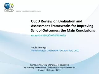 ww.oecd.org/ edu / evaluationpolicy