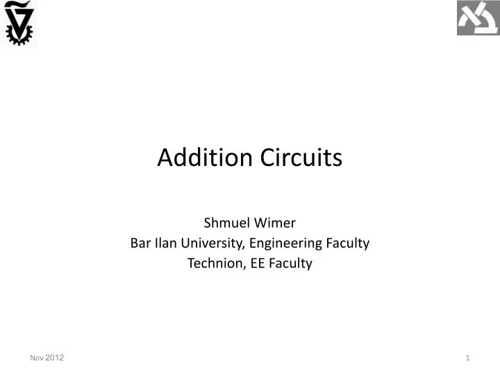 addition circuits
