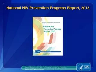 National HIV Prevention Progress Report, 2013