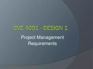 CVE 4091 - Design 1