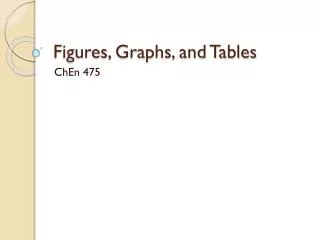 Figures, Graphs, and Tables