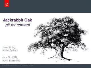 Jackrabbit Oak git for content