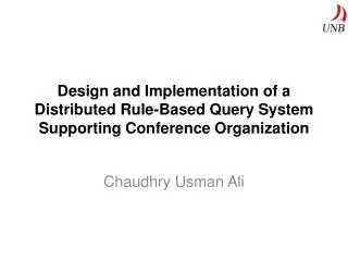 Chaudhry Usman Ali
