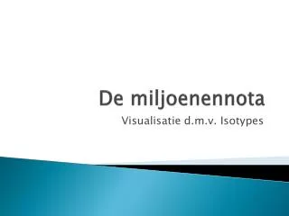 de miljoenennota