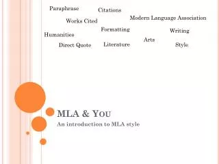 mla you