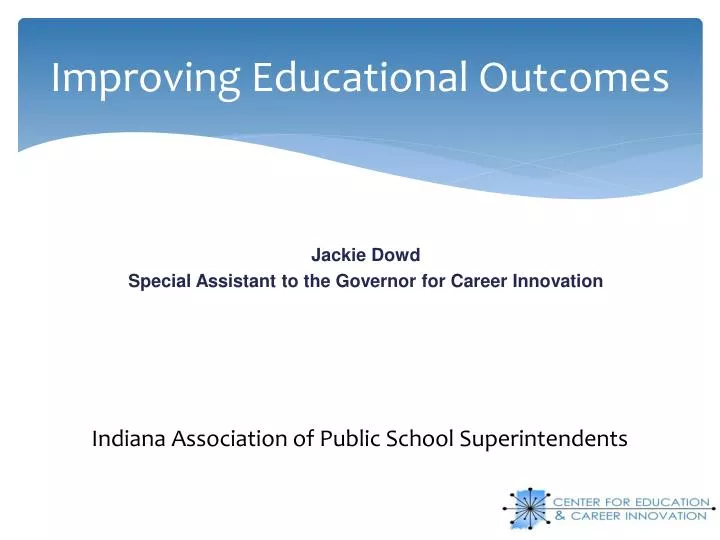 improving educational outcomes