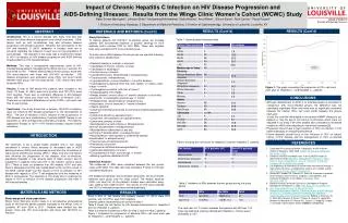 Impact of Chronic Hepatitis C Infection on HIV Disease Progression and