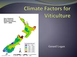 Climate Factors for Viticulture