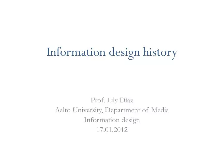 information design history