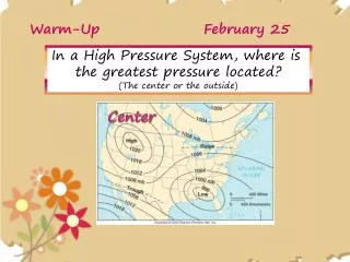 Warm-Up February 25
