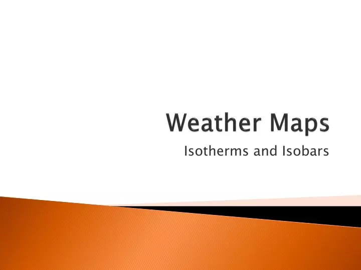 weather maps