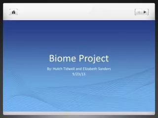 Biome Project