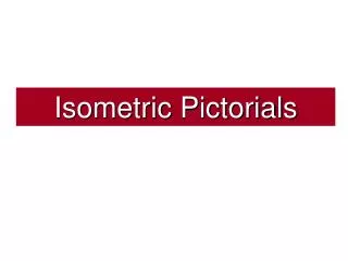 Isometric Pictorials