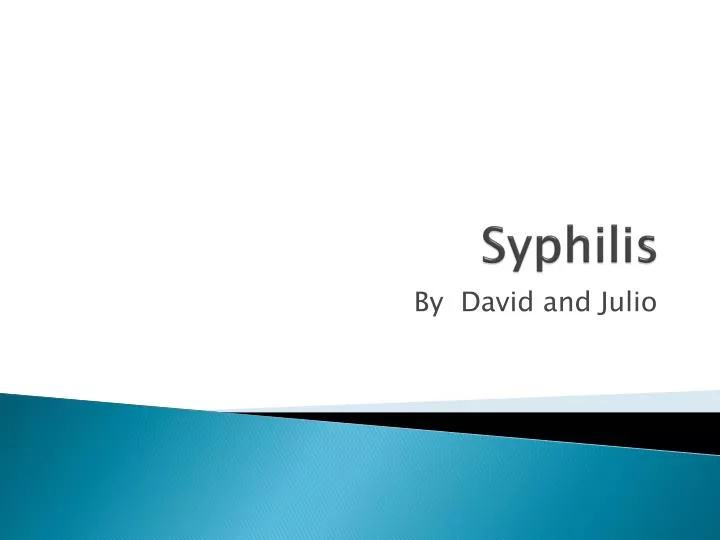 s yphilis
