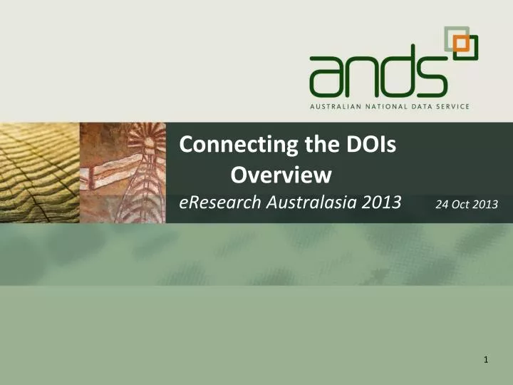 connecting the dois overview