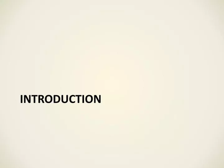 introduction