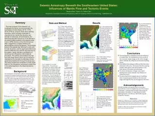 Seismic Anisotropy Beneath the Southeastern United States: