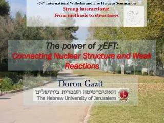 The power of c EFT : Connecting Nuclear Structure and Weak Reactions