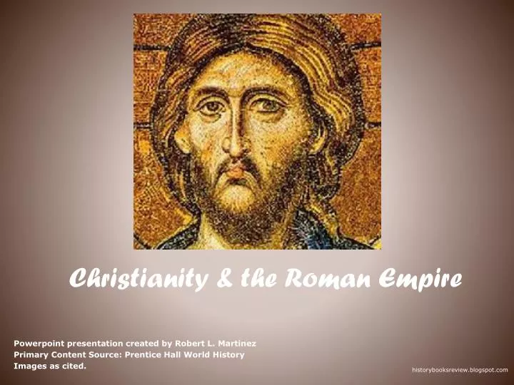 christianity the roman empire