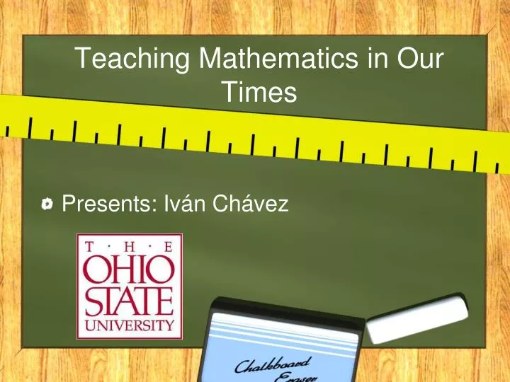 teaching mathematics in our times