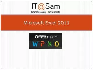 Microsoft Excel 2011