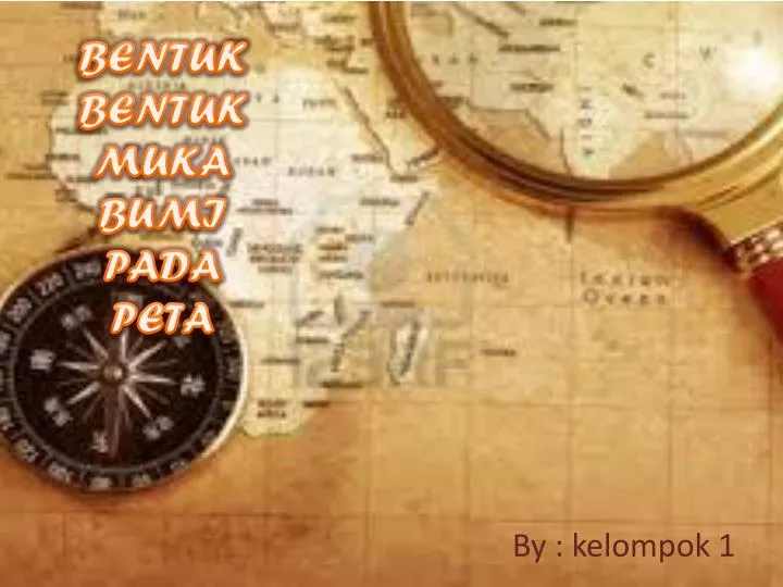 bentuk bentuk muka bumi pada peta