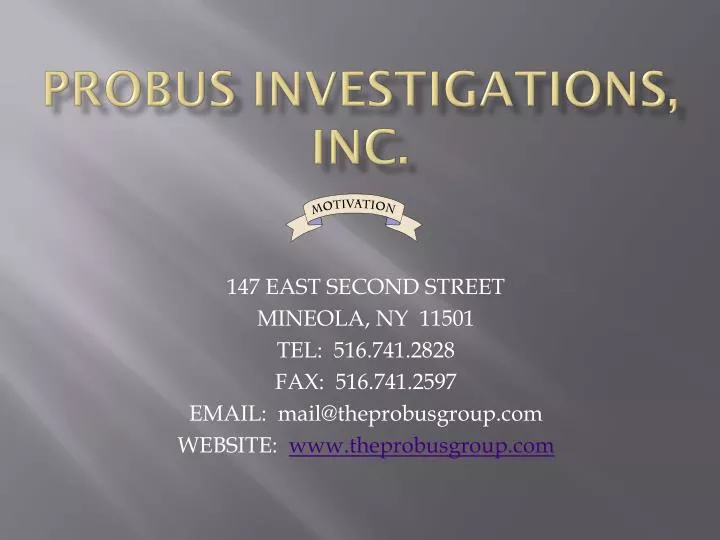 probus investigations inc