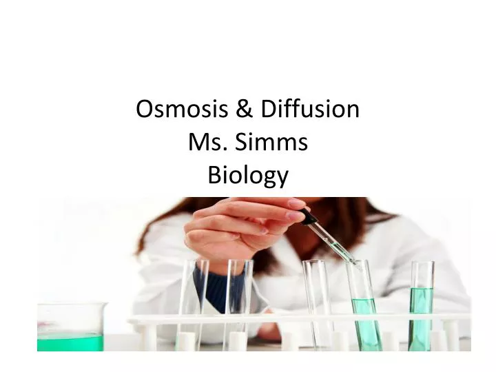 osmosis diffusion ms simms biology
